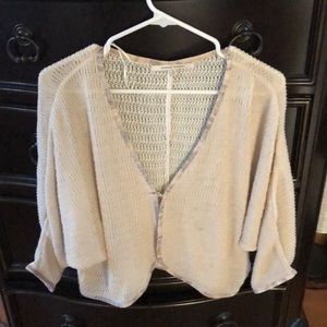 🌸 5/25 Jealous Tomato lace batwing cardigan